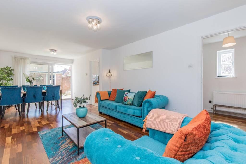 Stylish Townhouse In The Heart Of Summertown Oxford Eksteriør bilde