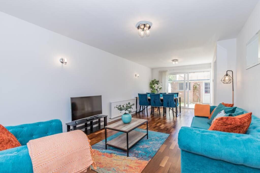 Stylish Townhouse In The Heart Of Summertown Oxford Eksteriør bilde