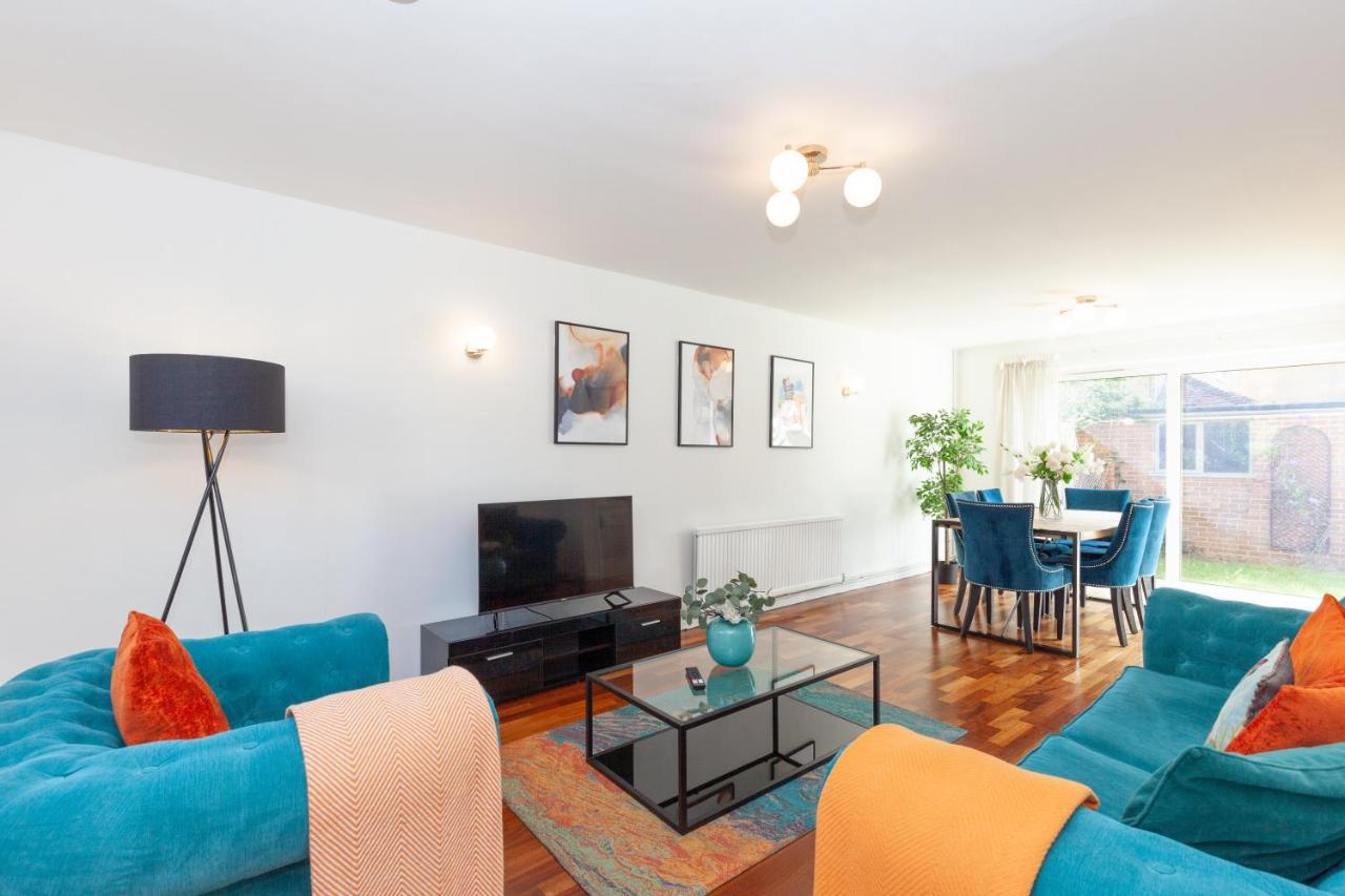 Stylish Townhouse In The Heart Of Summertown Oxford Eksteriør bilde